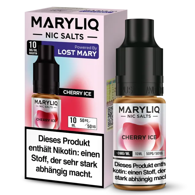 MARYLIQ - Cherry Ice - Nikotinsalz Liquid 10 mg/ml