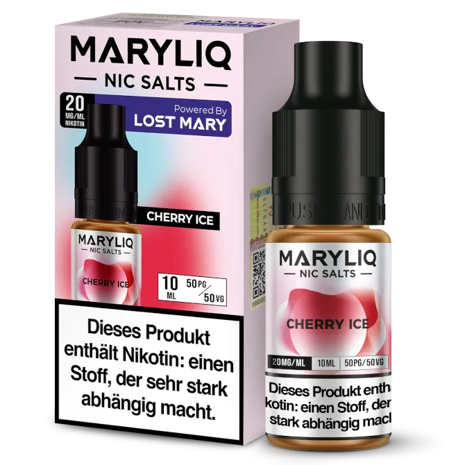 MARYLIQ - Cherry Ice - Nikotinsalz Liquid 20 mg/ml