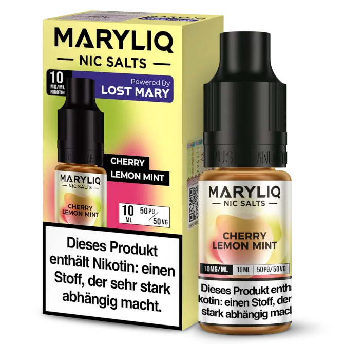 MARYLIQ - Cherry Lemon Mint - Nikotinsalz Liquid 10 mg/ml