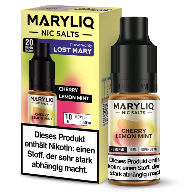 MARYLIQ - Cherry Lemon Mint - Nikotinsalz Liquid 20 mg/ml