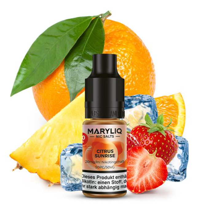 MARYLIQ - Citrus Sunrise - Nikotinsalz Liquid