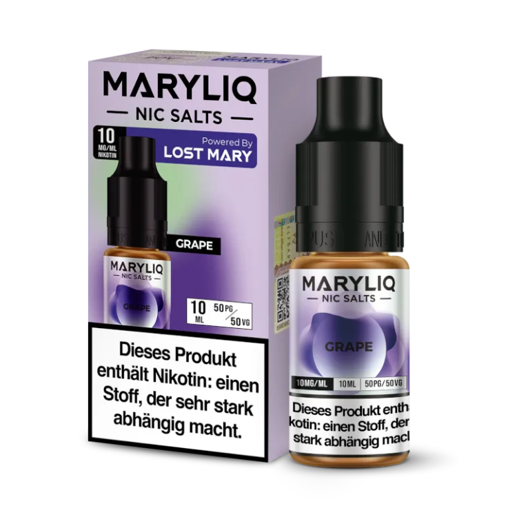 MARYLIQ - Grape - Nikotinsalz Liquid 10 mg/ml