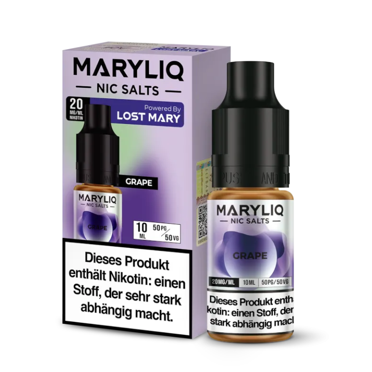 MARYLIQ - Grape - Nikotinsalz Liquid 20 mg/ml