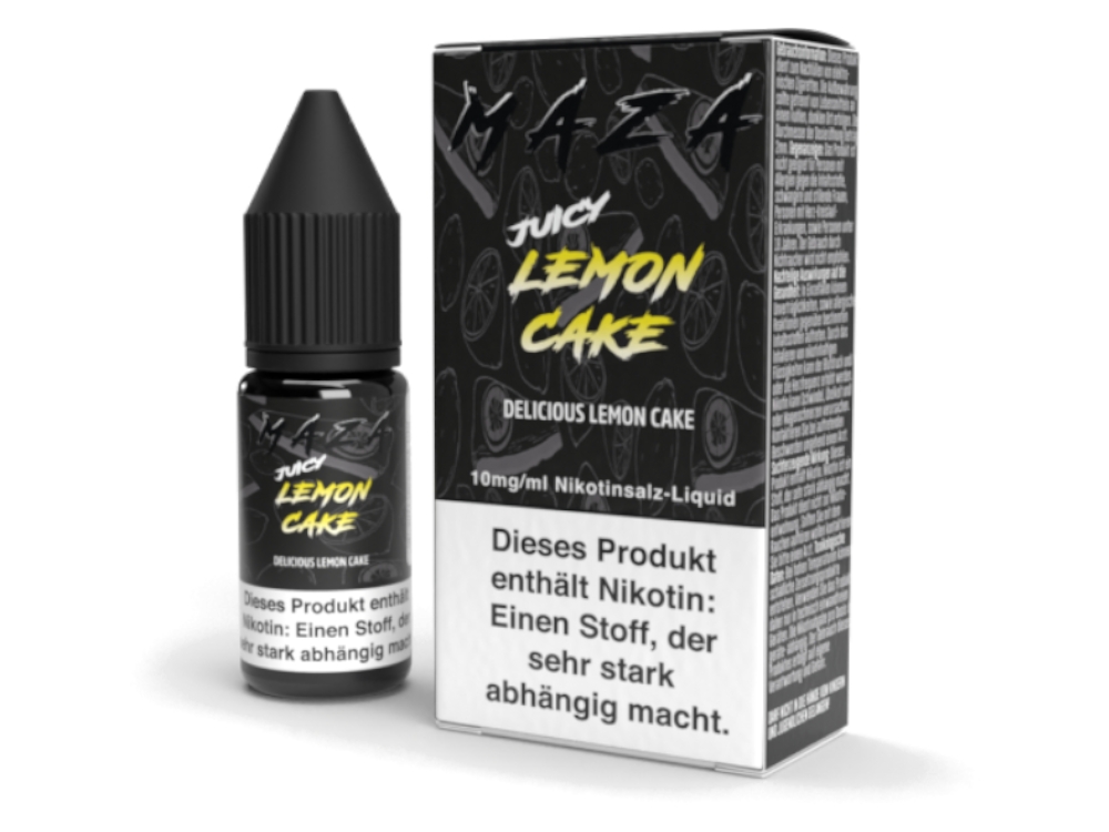 MaZa - Juicy Lemon Cake - Nikotinsalz Liquid
