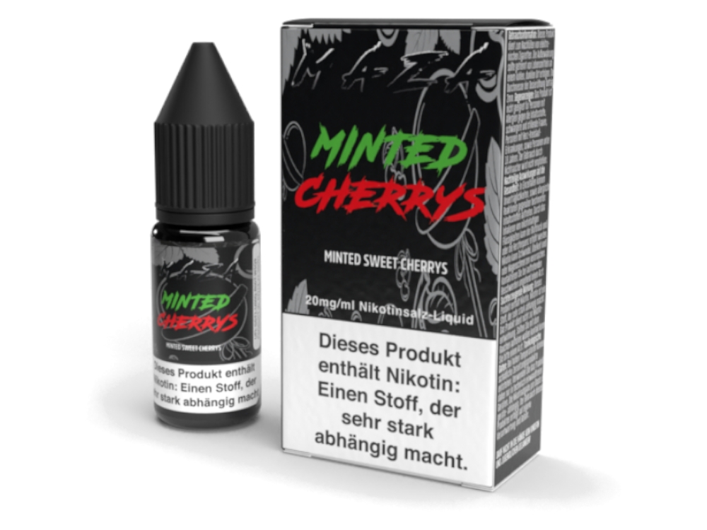 MaZa - Minted Cherrys - Nikotinsalz Liquid 20 mg/ml