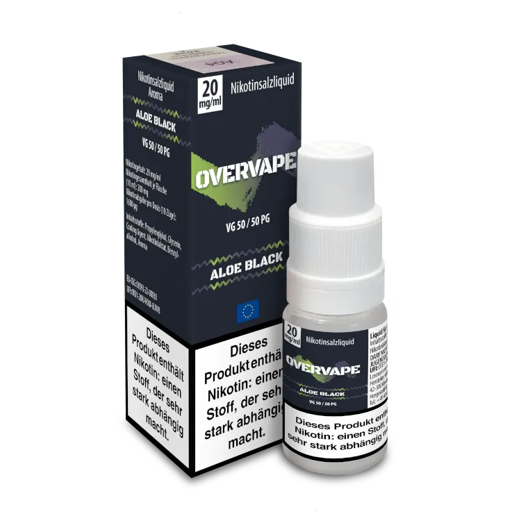 Overvape - Aloe Black - Nikotinsalz Liquid 20 mg/ml