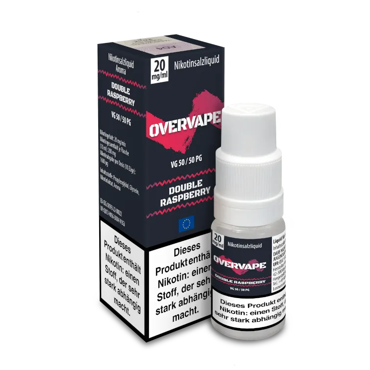 Overvape - Double Raspberry - Nikotinsalz Liquid 20mg/ml