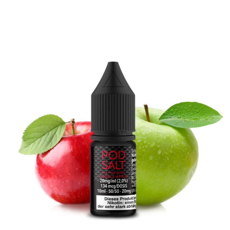 POD SALT Double Apple Nikotinsalz Liquid 10ml 11 mg