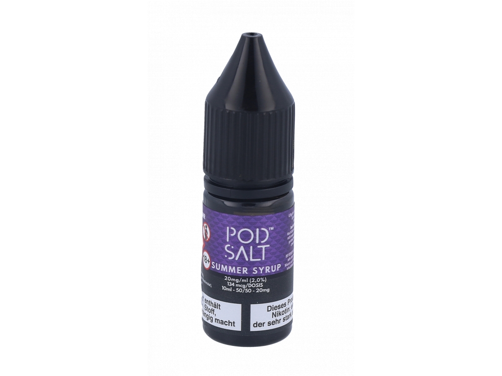 Pod Salt Fusion - Summer Syrup - E-Zigaretten Nikotinsalz Liquid 20mg/ml