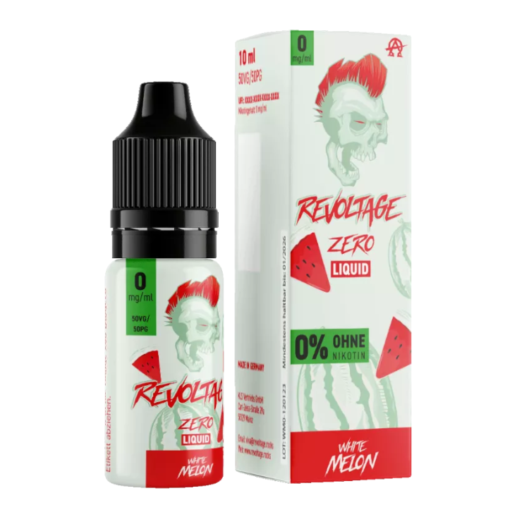 Revoltage - White Melon Hybrid Nikotinsalz Liquid 0 mg/ml