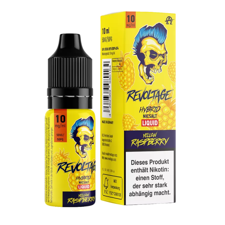 Revoltage - Yellow Raspberry Hybrid Nikotinsalz Liquid 10 mg/ml
