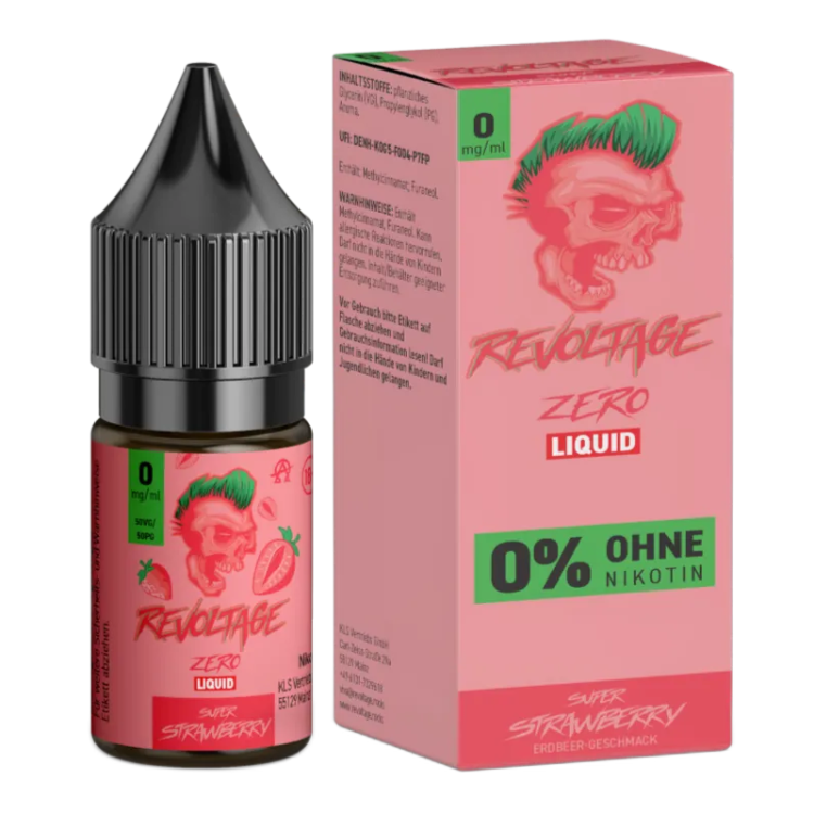 Revoltage - Super Strawberry - Hybrid Nikotinsalz Liquid