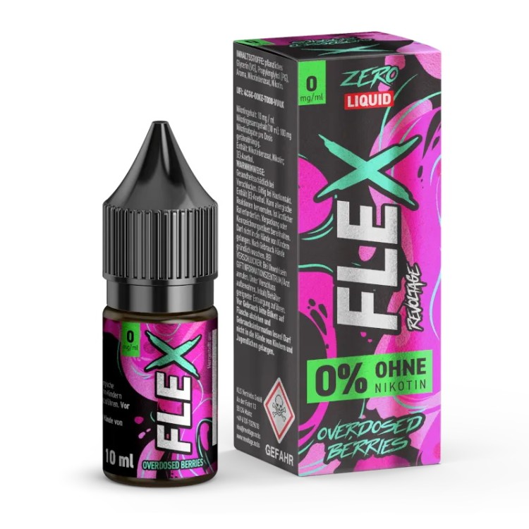 Revoltage - FLEX - Overdosed Berries - NikotinsalzLiquid