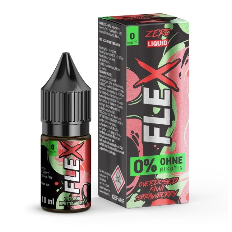 Revoltage - FLEX - Overdosed Kiwi Strawberry - NikotinsalzLiquid