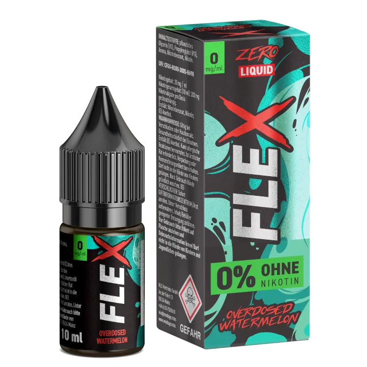 Revoltage - FLEX - Overdosed Watermelon -Nikotinsalz Liquid 0 mg/ml