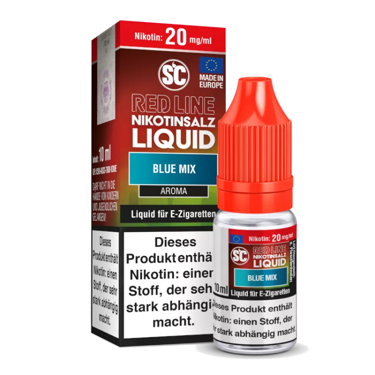 SC - Red Line - Blue Mix - Nikotinsalz Liquid 20 mg/ml