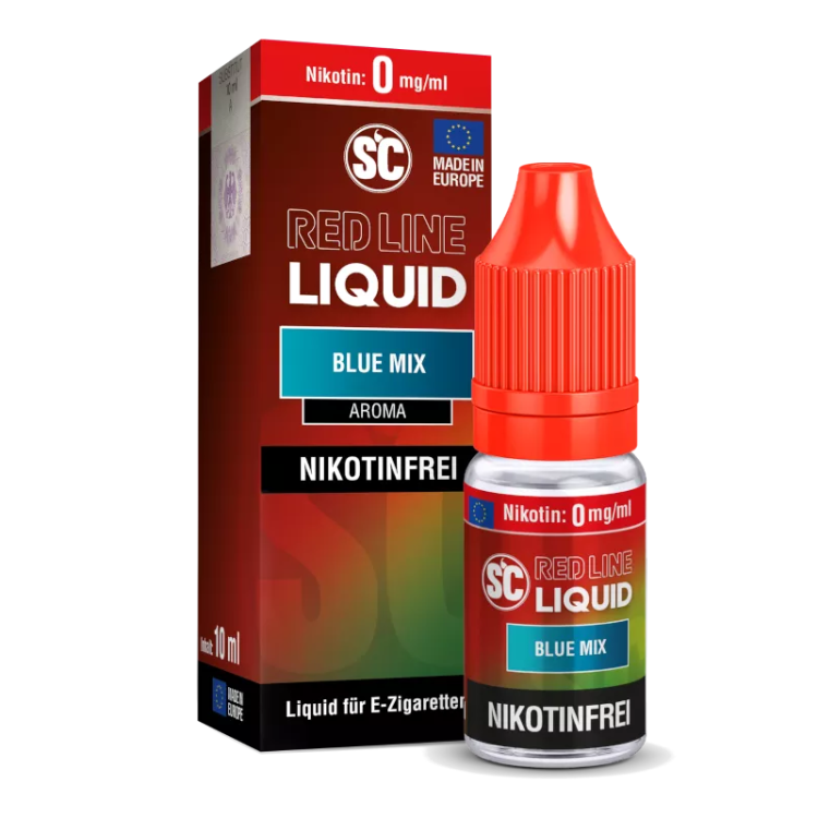SC - Red Line - Blue Mix - Nikotinsalz Liquid 0 mg/ml