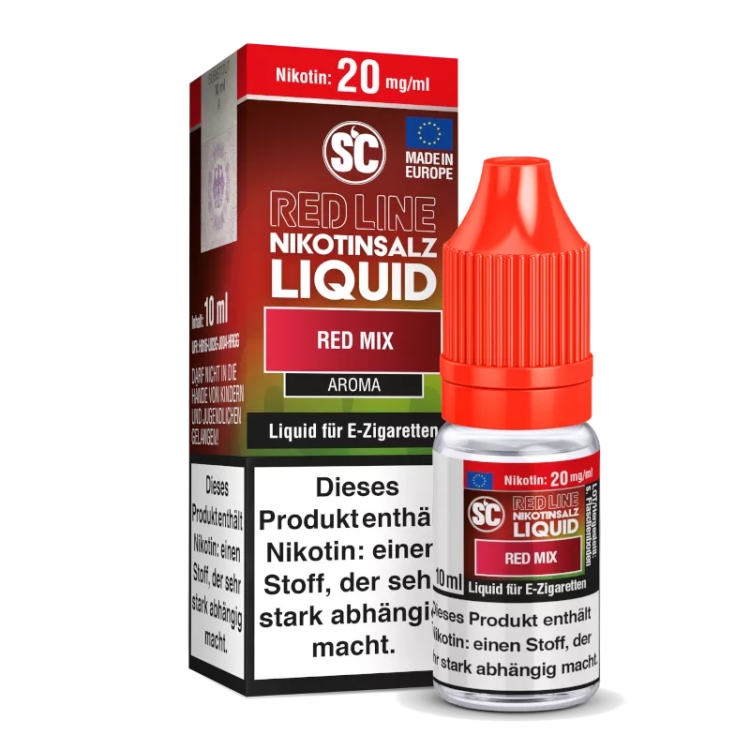 SC - Red Line - Red Mix - Nikotinsalz Liquid 10 mg/ml