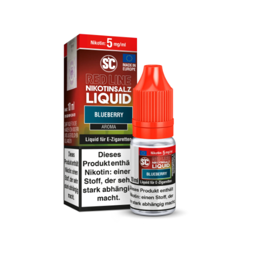 SC - Red Line - Blueberry - Nikotinsalz Liquid