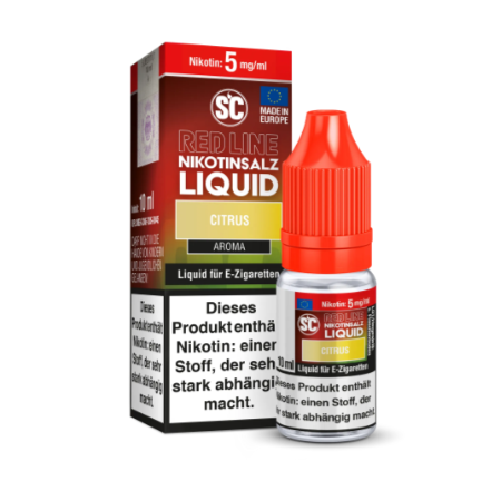 SC - Red Line - Citrus - Nikotinsalz Liquid 5 mg