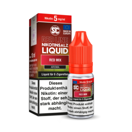 SC - Red Line - Red Mix - Nikotinsalz Liquid 5 mg