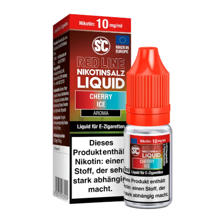 SC - Red Line - Cherry Ice - Nikotinsalz Liquid 10 mg/ml