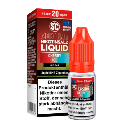 SC - Red Line - Cherry Ice - Nikotinsalz Liquid 20 mg/ml