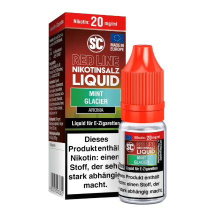 SC - Red Line - Mint Glacier - Nikotinsalz Liquid 20 mg/ml