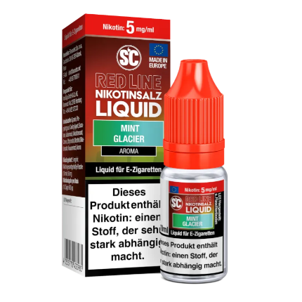 SC - Red Line - Mint Glacier - Nikotinsalz Liquid 5 mg/ml