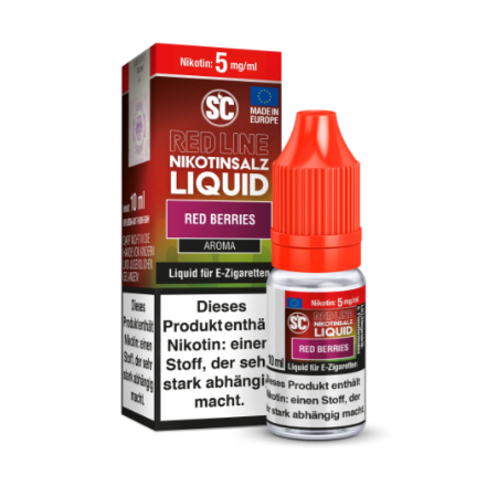 SC - Red Line - Red Berries - Nikotinsalz Liquid 5 mg