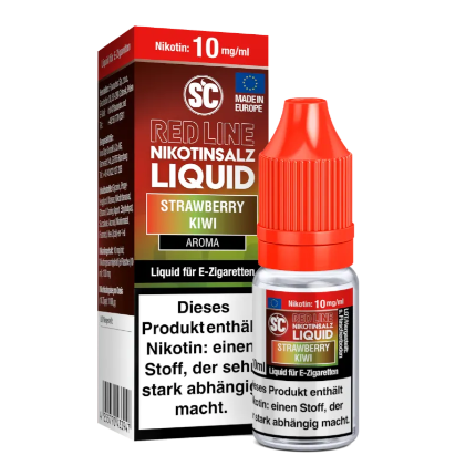 SC - Red Line - Strawberry Kiwi - Nikotinsalz Liquid 10 mg/ml