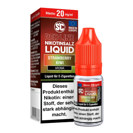 SC - Red Line - Strawberry Kiwi - Nikotinsalz Liquid 20 mg/ml