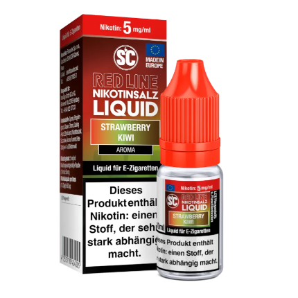 SC - Red Line - Strawberry Kiwi - Nikotinsalz Liquid 5 mg/ml