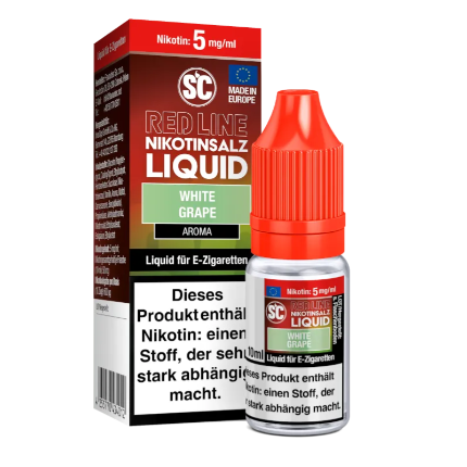 SC - Red Line - White Grape - Nikotinsalz Liquid 5 mg/ml