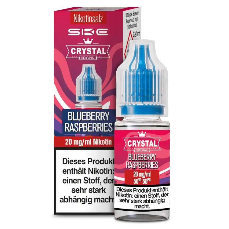 SKE - Crystal - Blueberry Raspberries - NikotinsalzLiquid 20 mg/ml