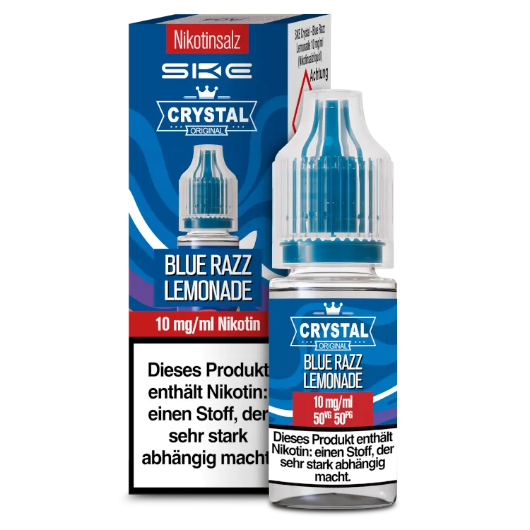 SKE - Crystal - Blue Razz Lemonade - NikotinsalzLiquid 10 mg/ml