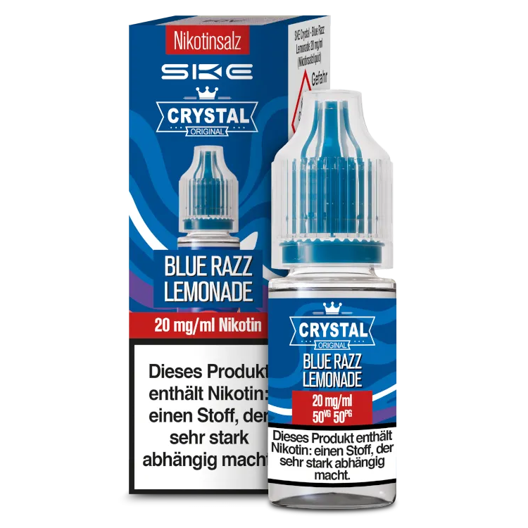 SKE - Crystal - Blue Razz Lemonade - NikotinsalzLiquid