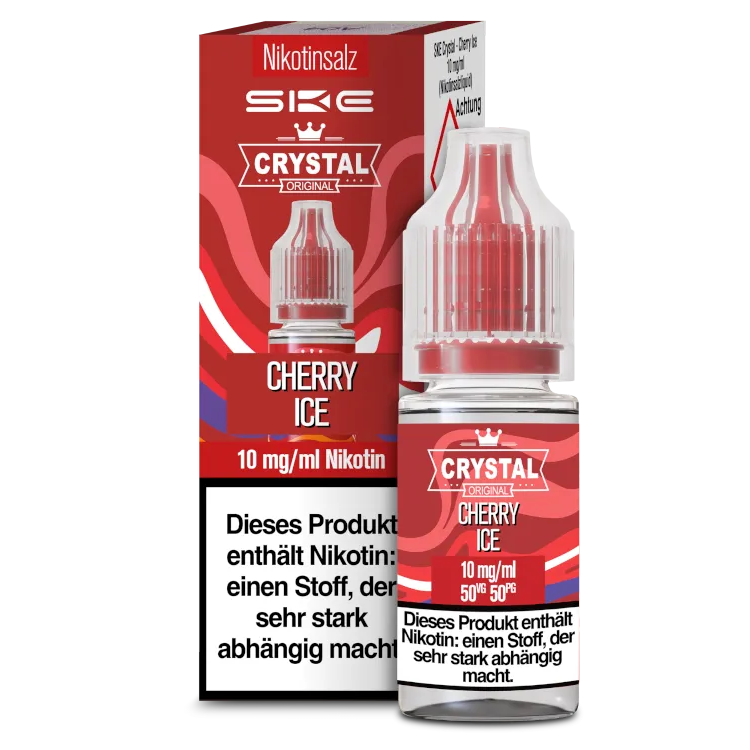 SKE - Crystal - Cherry Ice - Nikotinsalz Liquid 10 mg/ml