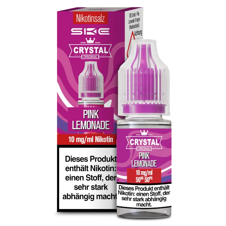 SKE - Crystal - Pink Lemonade - Nikotinsalz Liquid 10 mg/ml