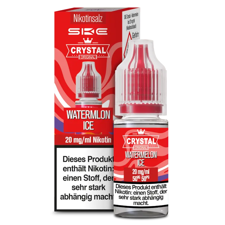 SKE - Crystal - Watermelon Ice - Nikotinsalz Liquid 20 mg/ml