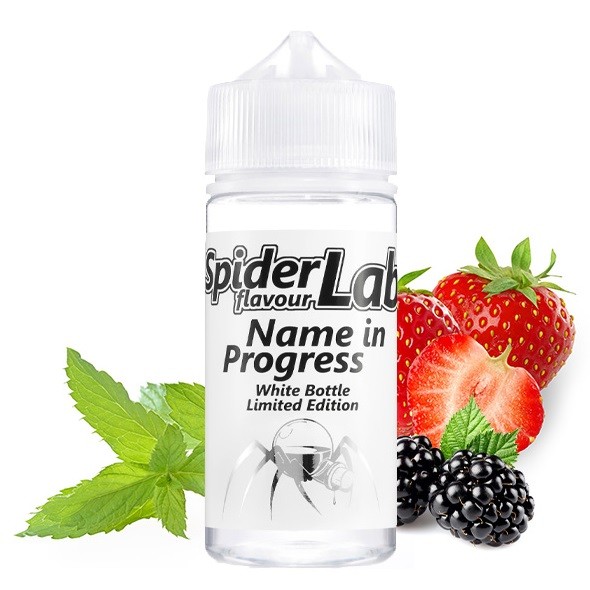 SPIDERLAB White Bottle Limited Edition Name in Progress Aroma 10ml