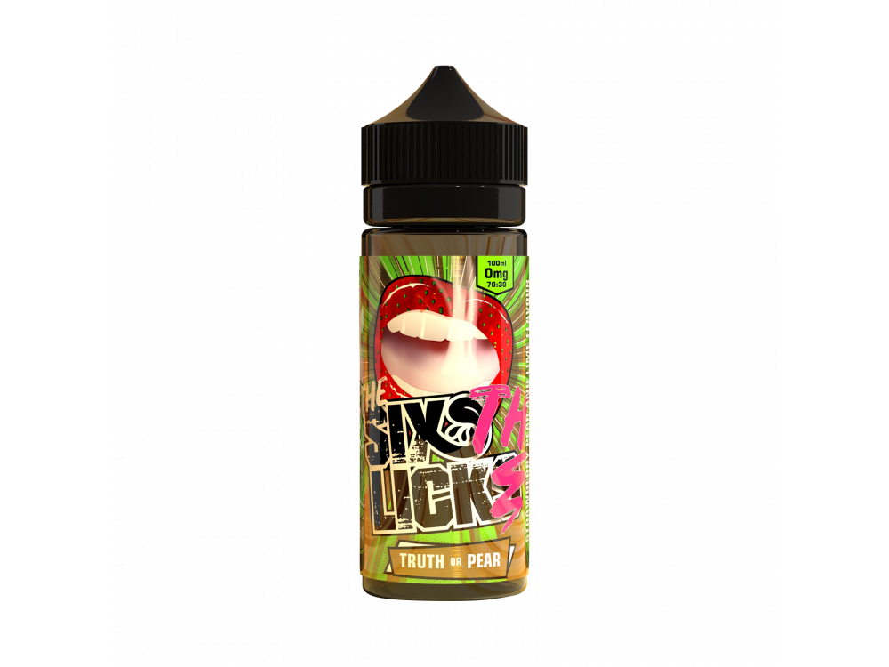 Six Licks - Truth or Pear 100ml - 0mg/ml