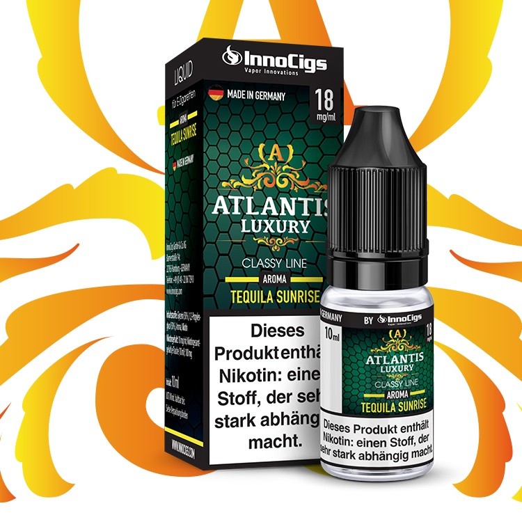 Atlantis Luxury Tequila Sunrise Aroma - Liquid für E-Zigaretten 0 mg/ml