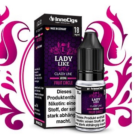 Lady-Like Früchtemix Aroma - Liquid für E-Zigaretten 0 mg/ml