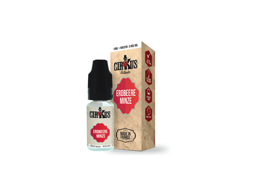 Authentic CirKus Erdbeer Minze E-Zigaretten Liquid