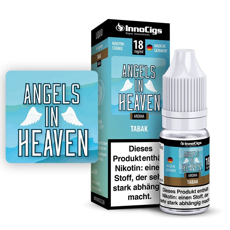 Angels in Heaven Tabak Aroma - Liquid für E-Zigaretten 0 mg/ml