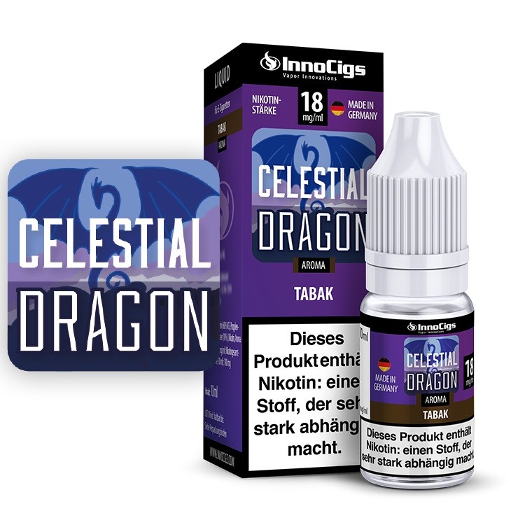 Celestial Dragon Tabak Aroma - Liquid für E-Zigaretten 0 mg/ml