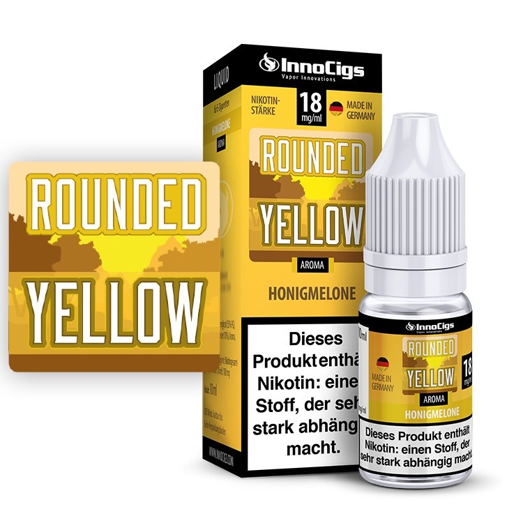 Rounded Yellow Honigmelonen Aroma - Liquid für E-Zigaretten 0 mg/ml
