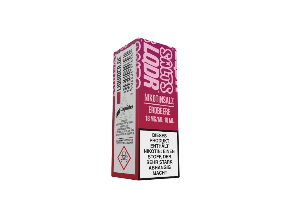 Liquider - Erdbeere - Nikotinsalz Liquid 18 mg/ml