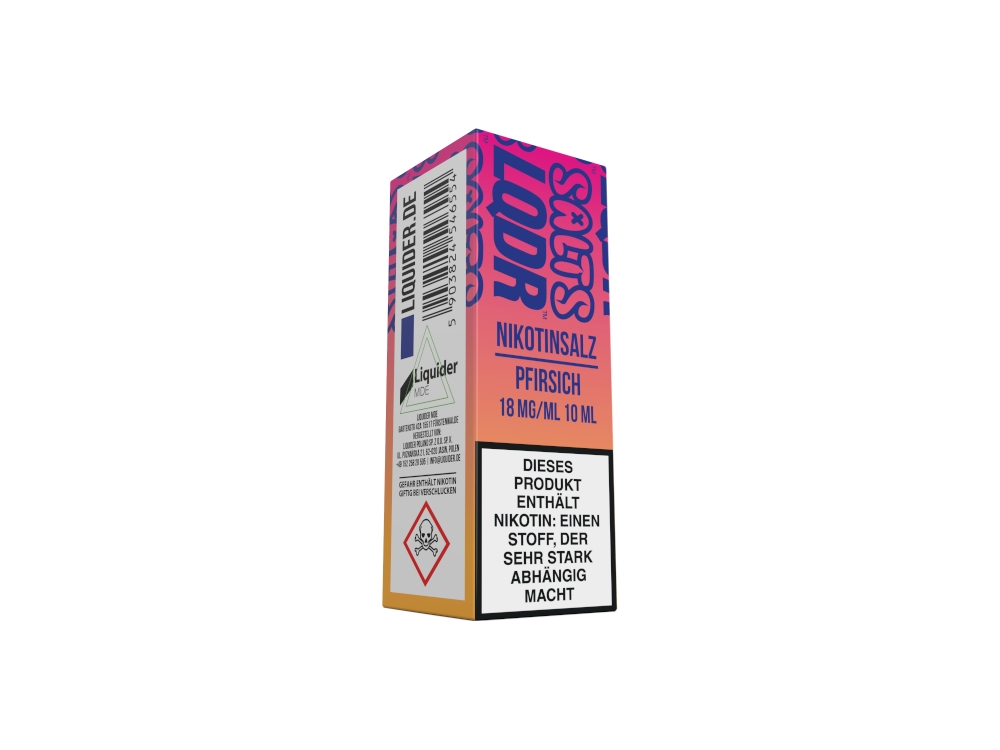 Liquider - Pfirsich - Nikotinsalz Liquid 18 mg/ml